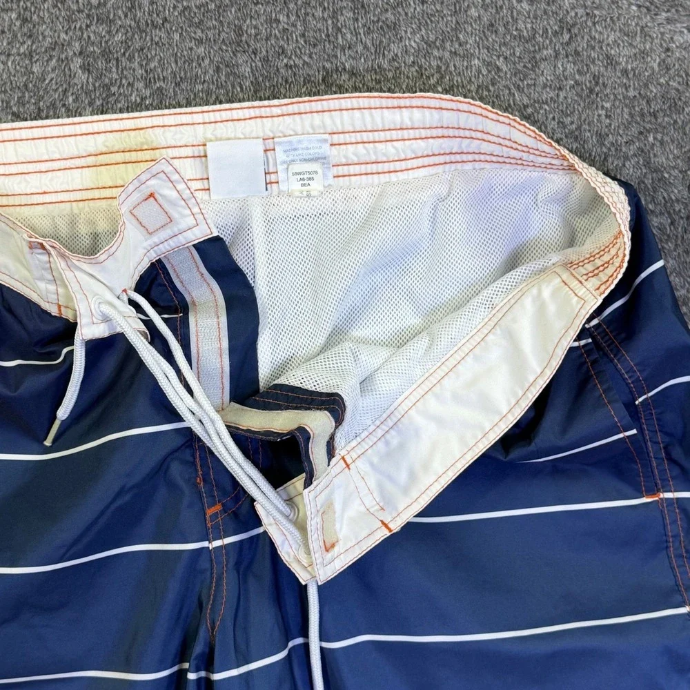 Chicago Bears‎ NFL Mens Board Shorts Blue Gradient Striped Swim Trunks XL